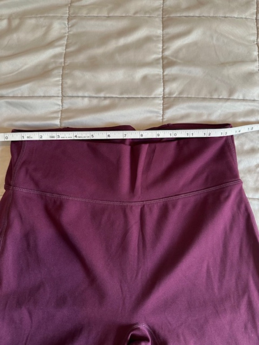Fabletics Motion365 Burgundy High Waisted Leggings - Picture 7 of 9